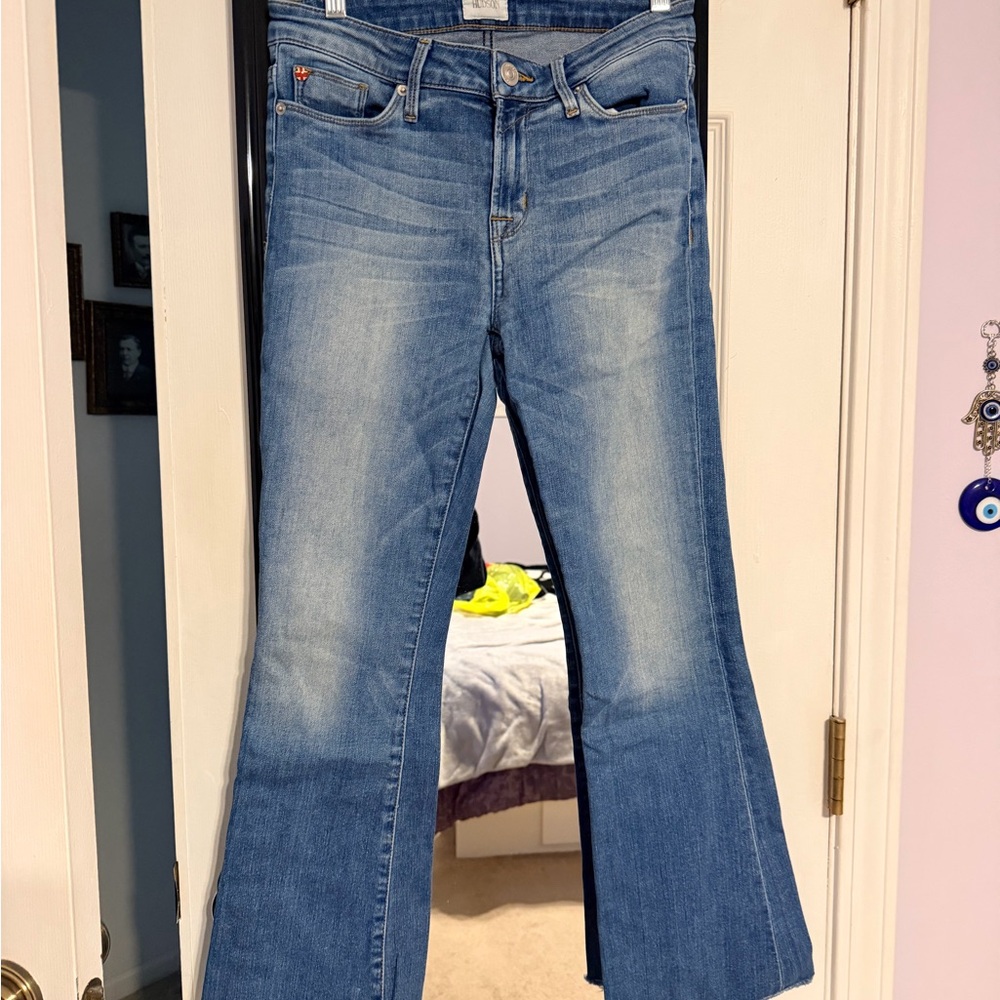 Hudson Jeans Light Blue Flare Women's Jeans